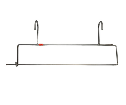 Porta Rollo de Bolsa de Acero Inoxidable | 53 x 23 cm – 428 g – Resistente y Funcional