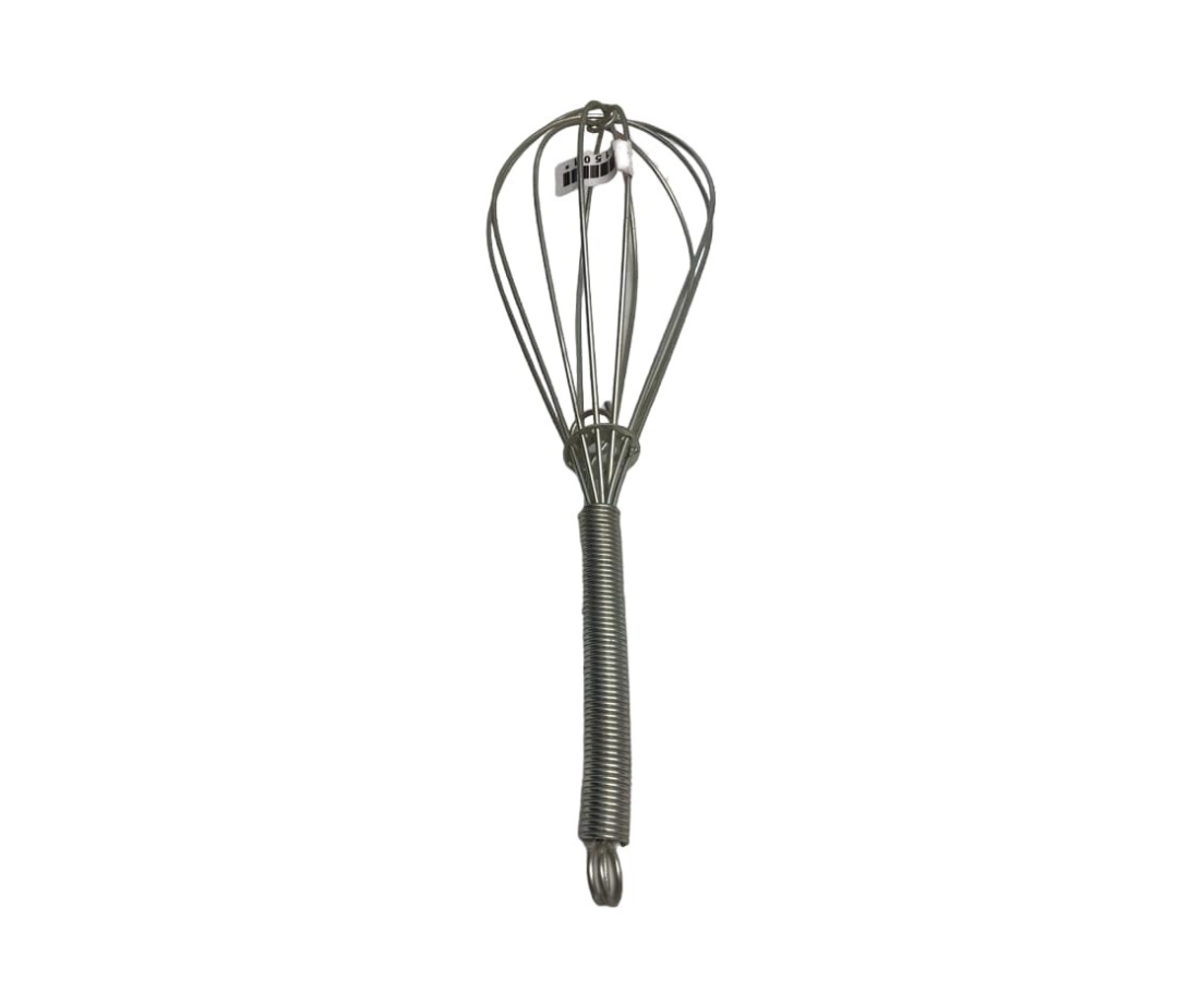 Batidor de Globo Galvanizado #2 | 29 cm, 110 g – Resistente, Duradero y Eficiente