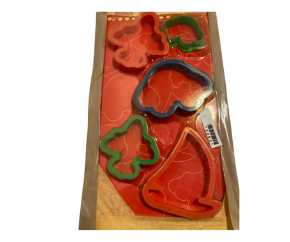 Juego de Cortadores de Galletas Belle Cuisine 5 Piezas | 32 x 17 cm, 64 g – Creativo y Versátil