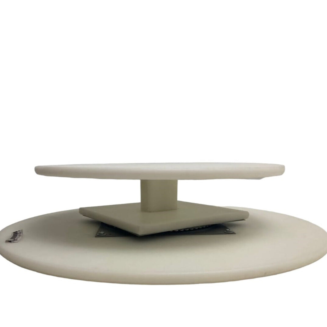 Base Giratoria para Pastel de Plástico | 40 cm y 30 cm – 2,230 g – Estable y Práctica