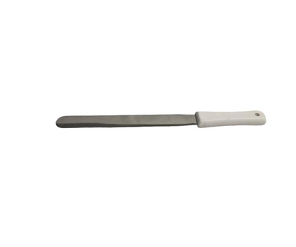 Espátula Inoxidable Plana Repostera Vilma #10 | 38 cm largo, 3 cm ancho, 112 g – Precisa y Profesional