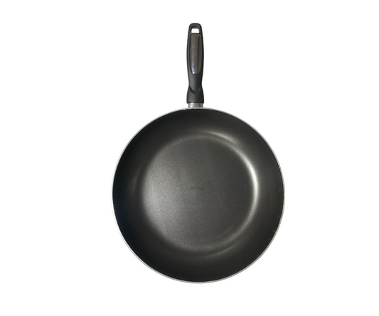 Sartén Vasconia Teflón 30 cm | 776 g – Antiadherente, Color Negro