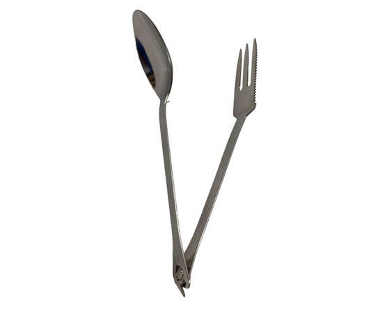 Pinzas Tenazas para Ensalada y Hielos de Acero Inoxidable | Uriasav, 22 cm, Resistentes y Versátiles