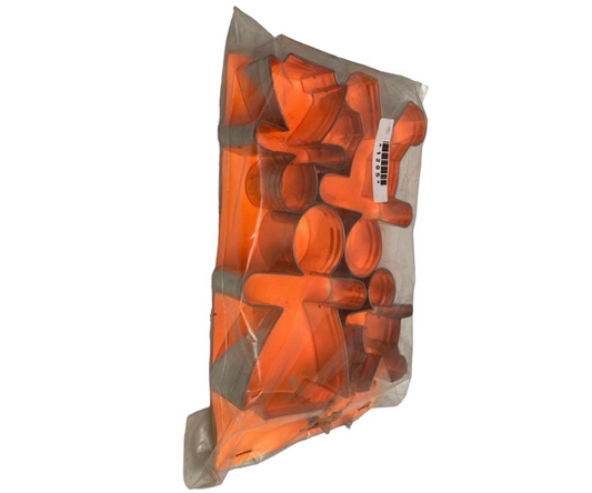 Juego de Cortadores de Galletas de Fierro Grande | 14 x 20 cm, 84 g – Resistentes y Versátiles