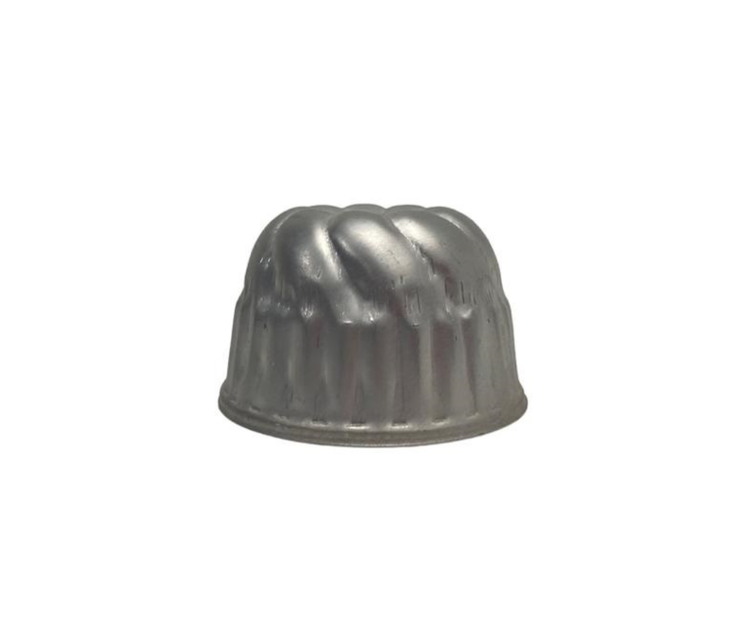Molde de Aluminio para Flan Naranja Mediano | 7.5 x 5 cm – Ligero y Resistente