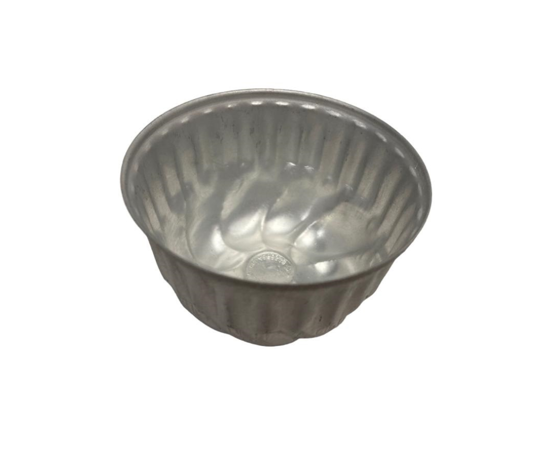 Molde de Aluminio para Flan Naranja Mediano | 7.5 x 5 cm – Ligero y Resistente