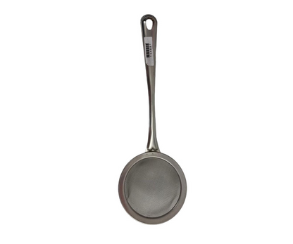 Espumadera China Grande de Acero Inoxidable | 32 cm, Diámetro 10 cm, Resistente y Versátil