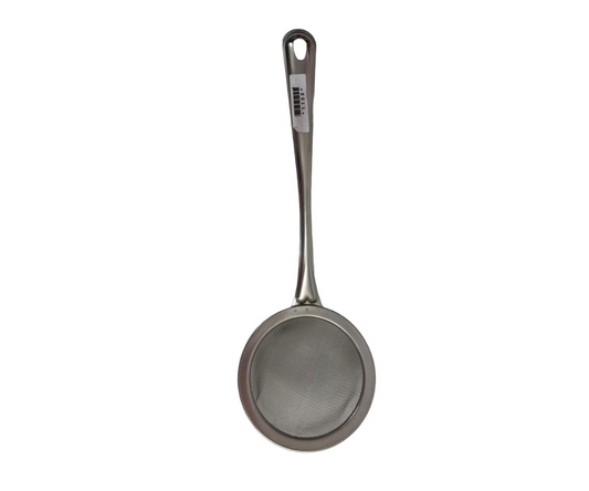 Espumadera China Grande de Acero Inoxidable | 32 cm, Diámetro 10 cm, Resistente y Versátil