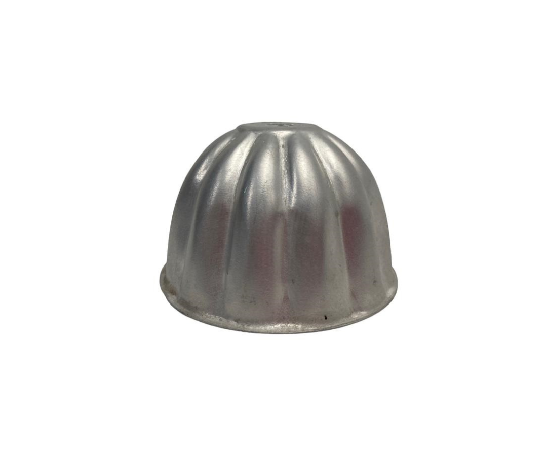 Molde de Aluminio para Flan Naranja Chico | 7 x 5 cm – Ligero y Resistente