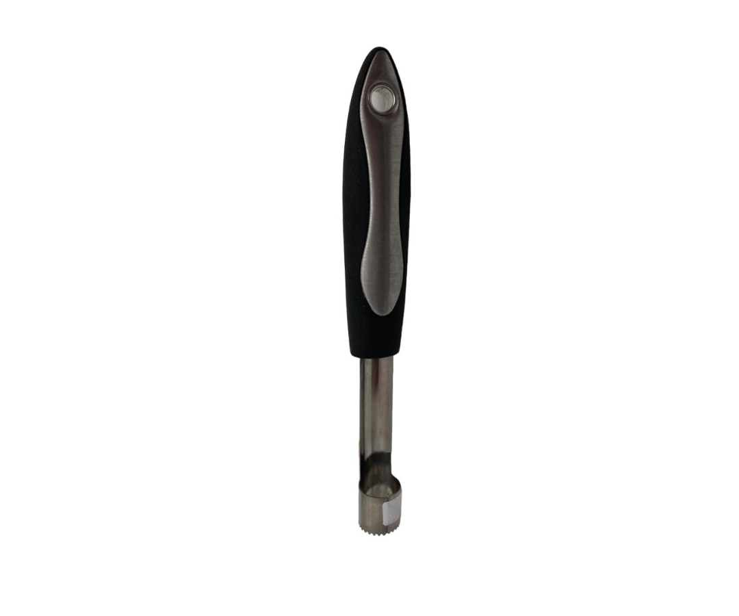 Extractor de Pulpa Ecko Inoxidable | Mango Ergonómico de Goma, 20 cm, Ligero y Preciso
