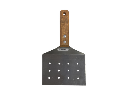 Hamburguesero Inoxidable Ancho 18 cm Perforado | 29.5 x 18 cm – 220 g – Funcional y Profesional